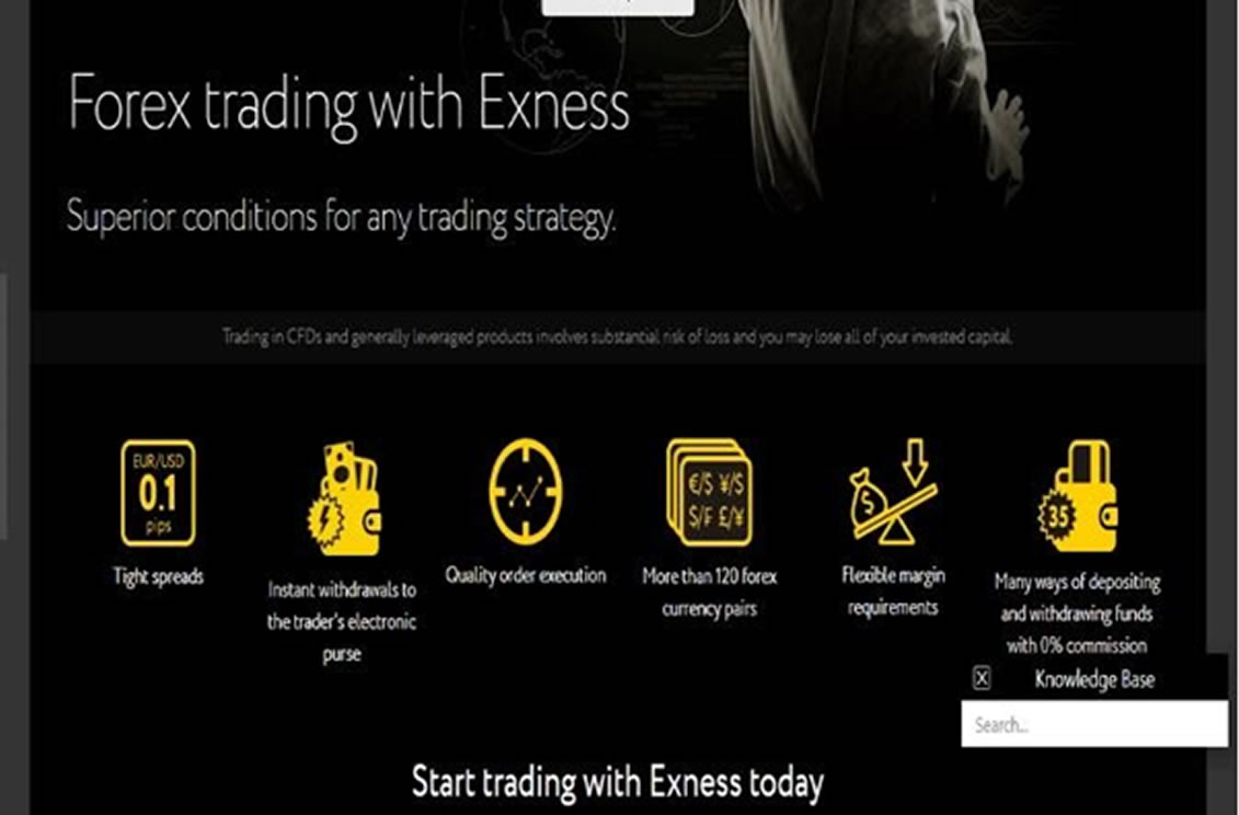 Trading con Exness